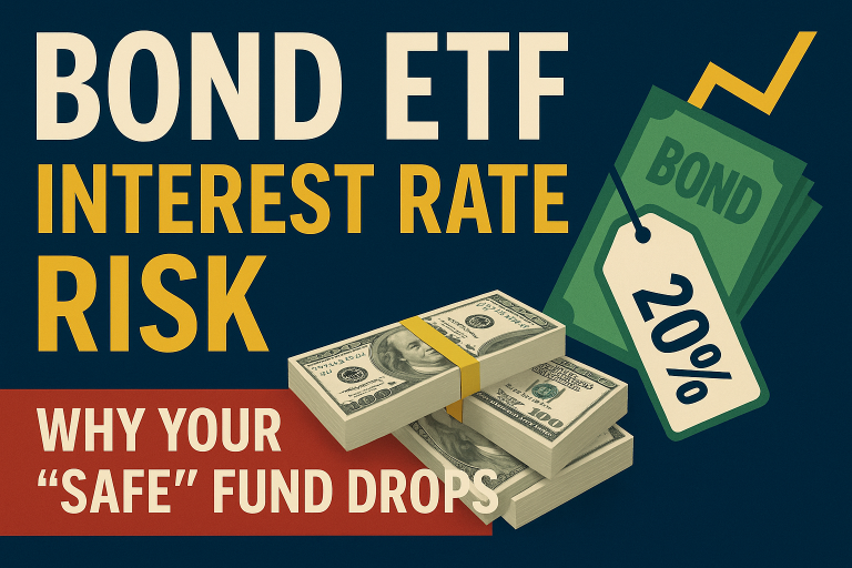 Bond ETFs Interest Rate Risk: Why Your “Safe” Fund Drops